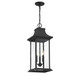 Hancock Three Light Outdoor Pendant (5-453-BK)