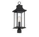 Hancock One Light Post Lantern (5-454-BK)