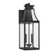 Emery Two Light Outdoor Wall Lantern (5-607-BK)