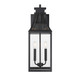 Emery Two Light Outdoor Wall Lantern (5-607-BK)