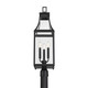 Emery Three Light Outdoor Post Lantern (5-609-BK)