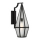 Peninsula One Light Outdoor Wall Lantern (5-705-BK)