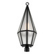 Peninsula One Light Outdoor Post Lantern (5-707-BK)