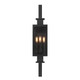 Ascott Three Light Outdoor Wall Lantern (5-829-BK)