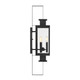 Ascott Three Light Outdoor Wall Lantern (5-829-BK)