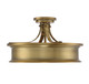 Watkins Three Light Semi-Flush Mount (6-134-3-322)
