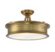 Watkins Three Light Semi-Flush Mount (6-134-3-322)
