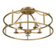 Stockton Five Light Semi Flush Mount (6-1679-5-322)