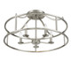 Stockton Five Light Semi Flush Mount (6-1679-5-SN)