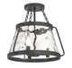 Crawford Three Light Semi-Flush Mount (6-1802-3-89)