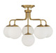 Marco Six Light Semi-Flush Mount (6-1950-6-322)