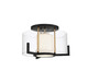 Eaton One Light Semi-Flush Mount (6-1981-1-143)