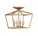 Townsend Four Light Semi-Flush Mount (6-328-4-322)