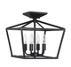 Townsend Four Light Semi-Flush Mount (6-328-4-44)