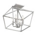 Townsend Four Light Semi-Flush Mount (6-328-4-SN)