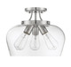 Octave Three Light Semi-Flush Mount (6-4035-3-SN)