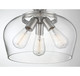 Octave Three Light Semi-Flush Mount (6-4035-3-SN)