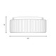 Edgemont Four Light Flush Mount (6-4187-4-11)