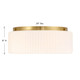 Edgemont Four Light Flush Mount (6-4187-4-322)