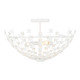 Savoy House - 6-4198-3-83 - Three Light Semi-Flush Mount - Birch - Bisque White