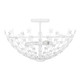 Birch Three Light Semi-Flush Mount (6-4198-3-83)