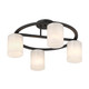 Herron Four Light Semi-Flush Mount (6-4693-4-89)