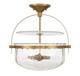 Denmar Four Light Convertible Semi-Flush/Pendant (6-4723-4-322)