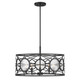 Savoy House - 6-5065-5-89 - Five Light Convertible Semi-Flush /Pendant - Balfour - Matte Black