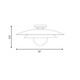 Sherrer One Light Semi-Flush Mount (6-5564-1-322)