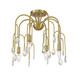 Anholt Four Light Convertible Semi-Flush or Pendant (6-6684-4-127)