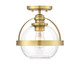 Pendleton One Light Semi-Flush Mount (6-7200-1-322)