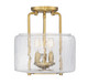 Avalon Three Light Semi-Flush Mount (6-7790-3-322)