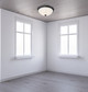 Flush Mount Two Light Flush Mount (6-780-13-BK)