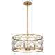 Bailey Four Light Convertible Semi-Flush /Pendant (6-8410-4-322)