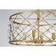 Bailey Four Light Convertible Semi-Flush /Pendant (6-8410-4-322)
