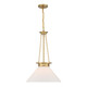 Savoy House - 7-1011-1-322 - One Light Pendant - Myers - Warm Brass