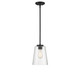 Savoy House - 7-1027-1-89 - One Light Mini-Pendant - Calhoun - Matte Black