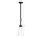 Savoy House - 7-1831-1-89 - One Light Pendant - Lakewood - Matte Black