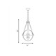 Bozeman Three Light Pendant (7-1837-3-322)