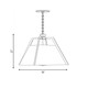 Mansfield Three Light Pendant (7-1875-3-322)