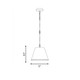 Alden One Light Pendant (7-232-1-89)