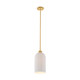 Isla Blanca One Light Pendant (7-3171-1-322)