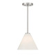 Blair One Light Mini-Pendant (7-4011-1-SN)