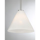 Blair One Light Mini-Pendant (7-4011-1-SN)