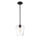 Octave One Light Pendant (7-4036-1-BK)