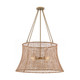 Longleaf Four Light Outdoor Chandelier (7-6192-4-171)