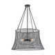 Longleaf Four Light Outdoor Chandelier (7-6192-4-89)