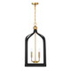 Sheffield Four Light Pendant (7-7802-4-143)