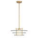Savoy House - 7-8604-1-322 - One Light Pendant - Newell - Warm Brass