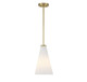 Savoy House - 7-8840-1-322 - One Light Pendant - Bristol - Warm Brass